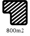 picto 800m2